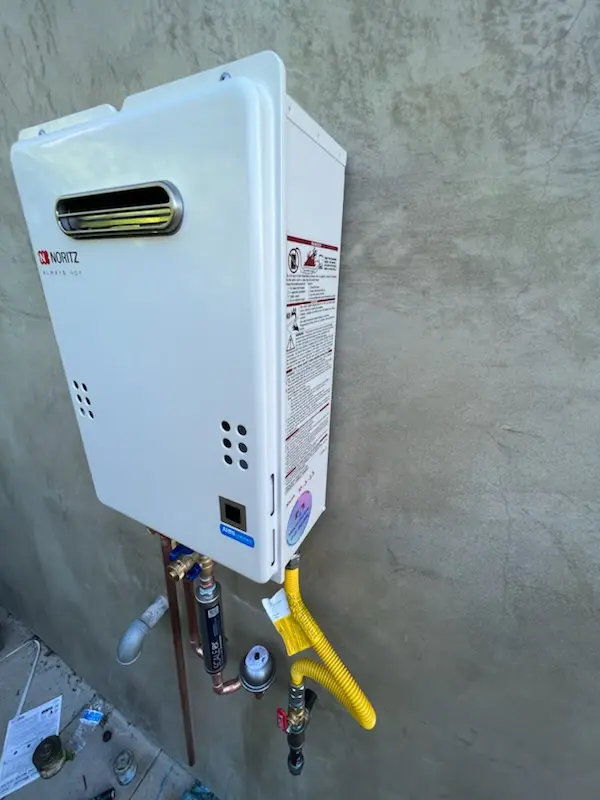 Tankless water heater installation for Chadds Ford Knoll homes
